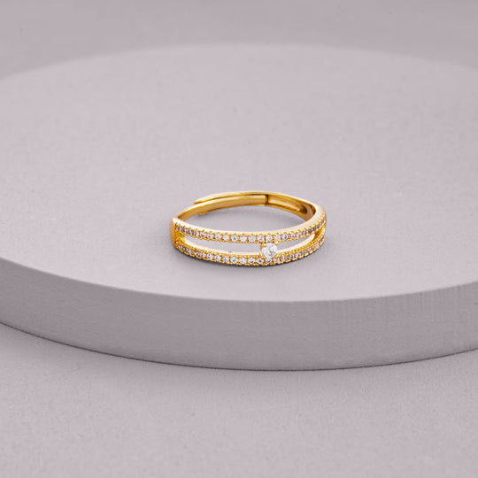 Trendy Zircon Finger Ring Trendy Finger Ring 202970