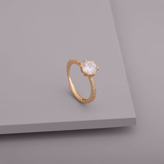 Trendy Zircon Finger Ring Trendy Finger Ring 203444