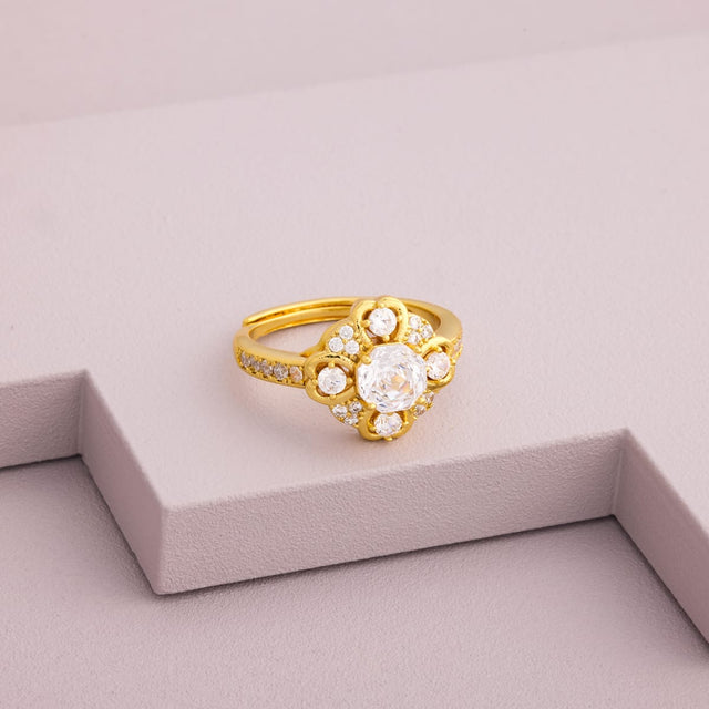 Trendy Zircon Finger Ring Trendy Finger Ring 203920