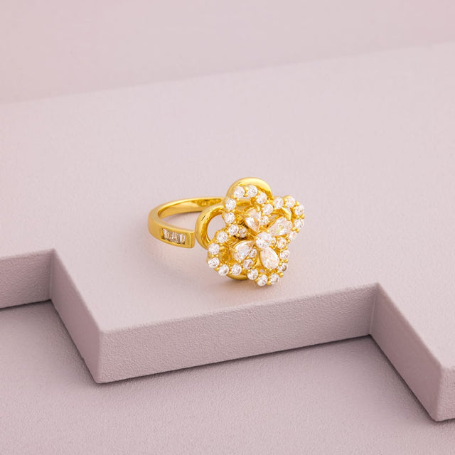 Trendy Zircon Finger Ring Trendy Finger Ring 203921