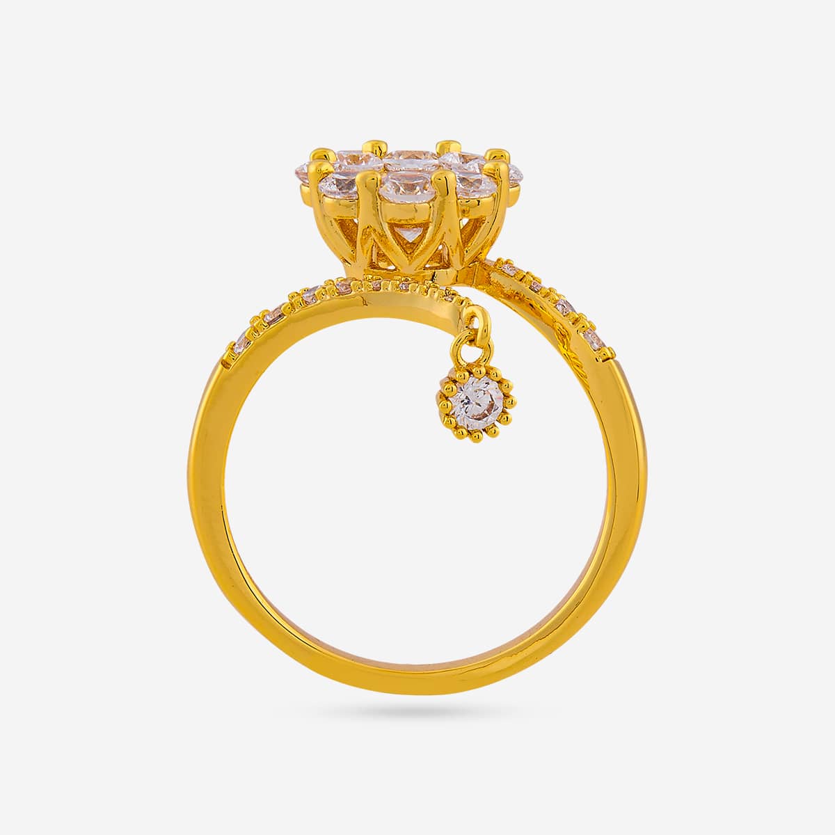 Trendy Zircon Finger Ring Trendy Finger Ring 203923