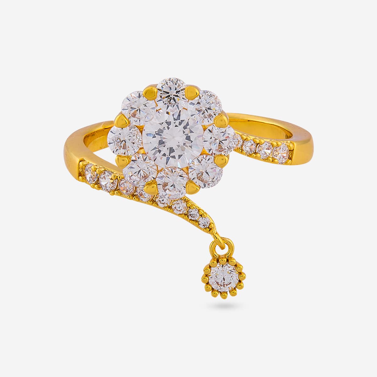 Trendy Zircon Finger Ring Trendy Finger Ring 203923