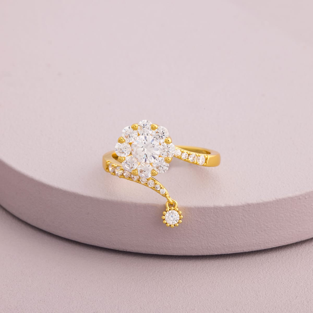 Trendy Zircon Finger Ring Trendy Finger Ring 203923