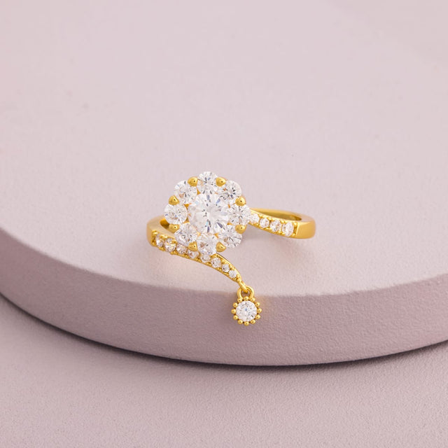 Trendy Zircon Finger Ring Trendy Finger Ring 203923