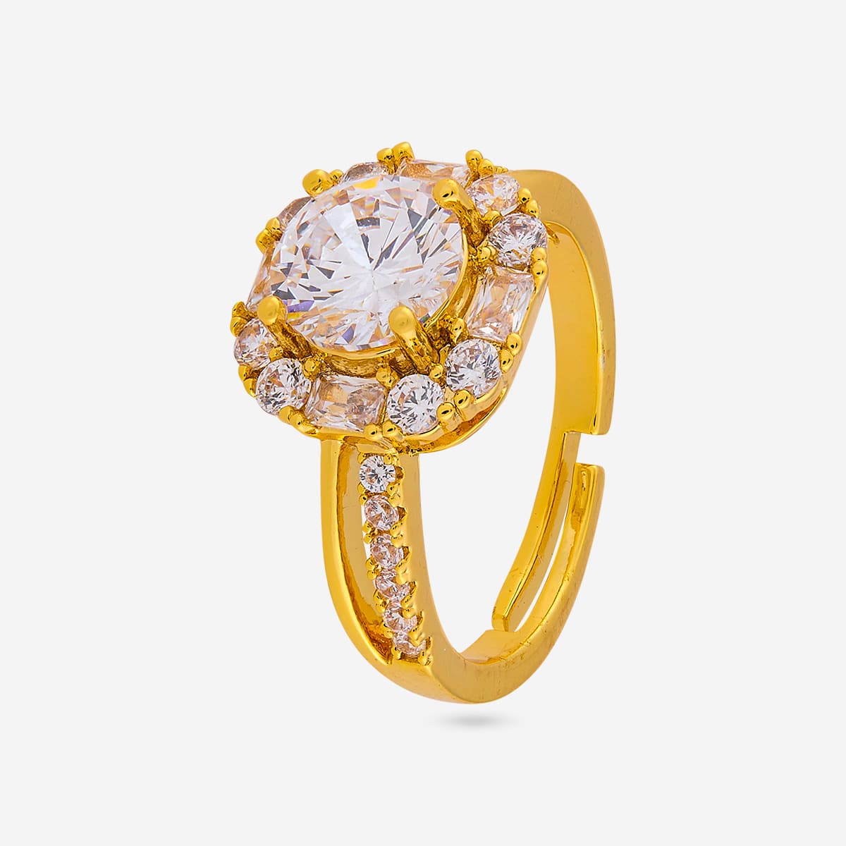 Trendy Zircon Finger Ring Trendy Finger Ring 203924