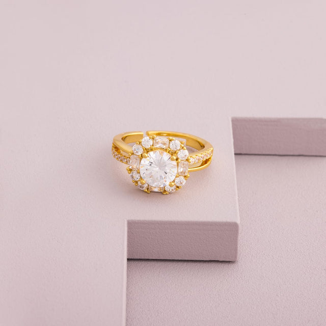 Trendy Zircon Finger Ring Trendy Finger Ring 203924