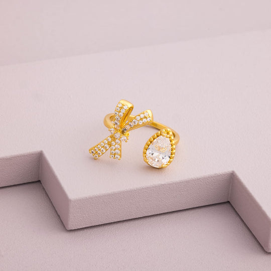 Trendy Zircon Finger Ring Trendy Finger Ring 203925