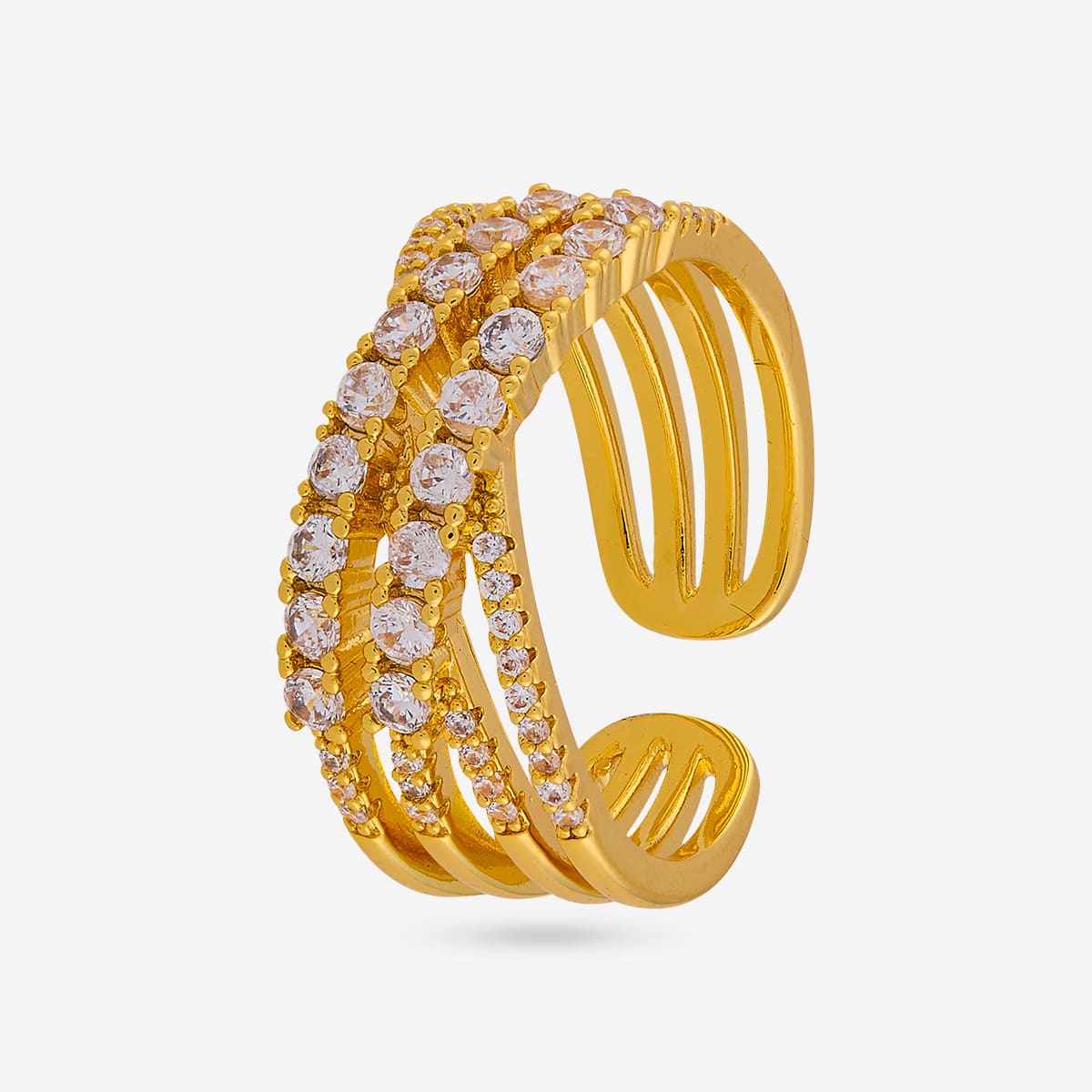 Trendy Zircon Finger Ring Trendy Finger Ring 203926