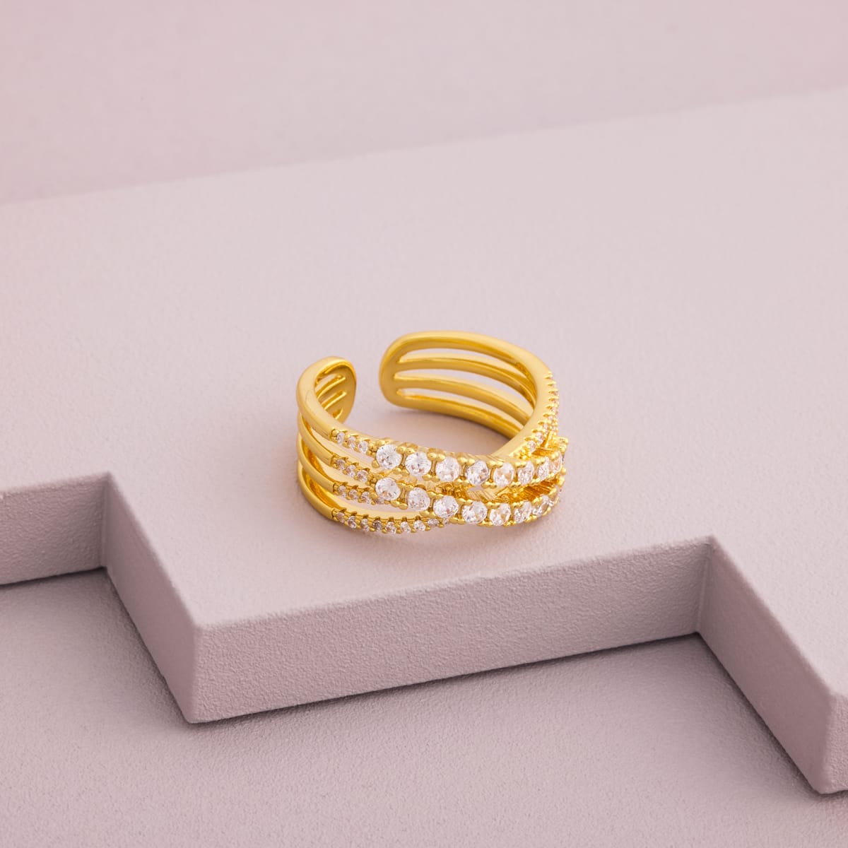 Trendy Zircon Finger Ring Trendy Finger Ring 203926