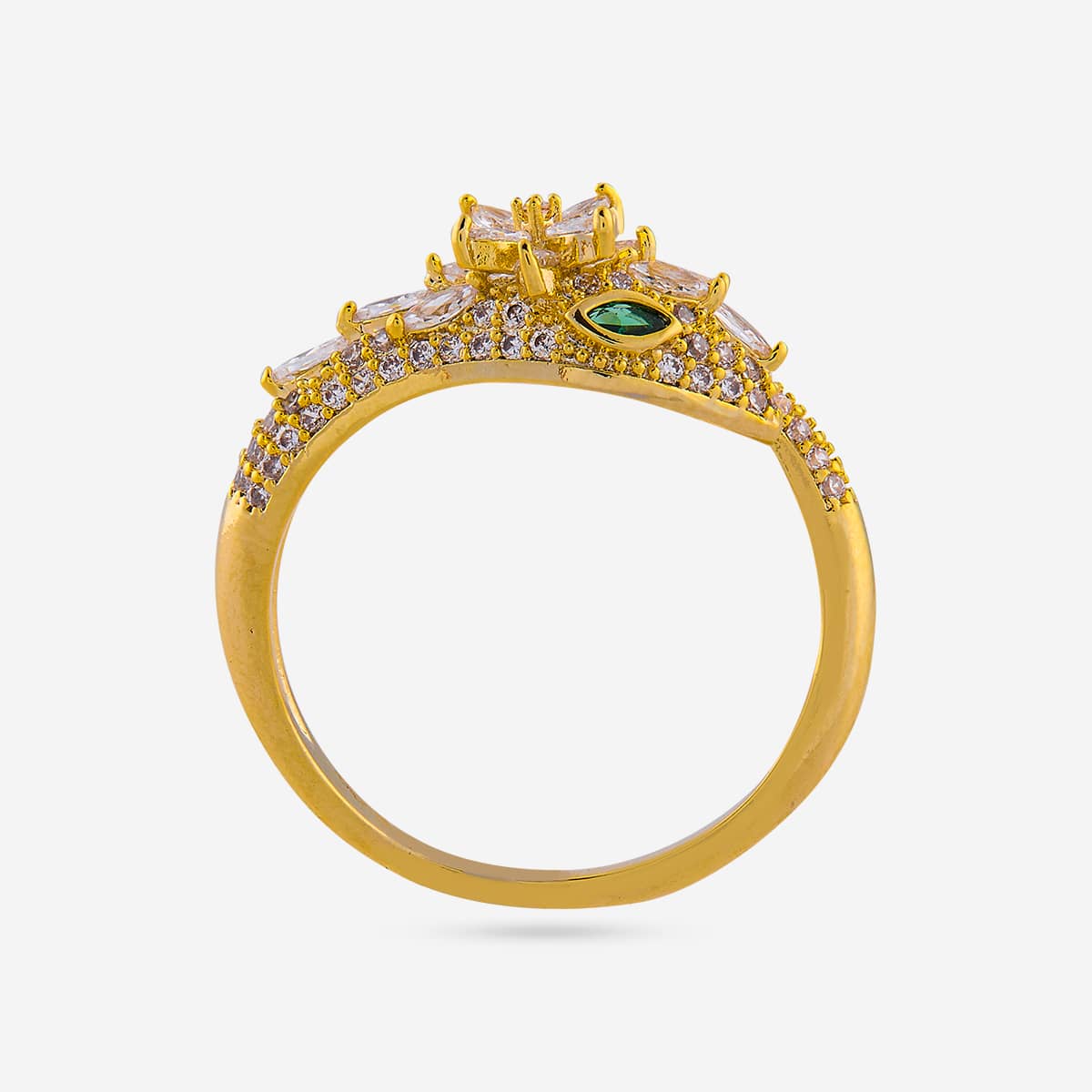Trendy Zircon Finger Ring Trendy Finger Ring 203936