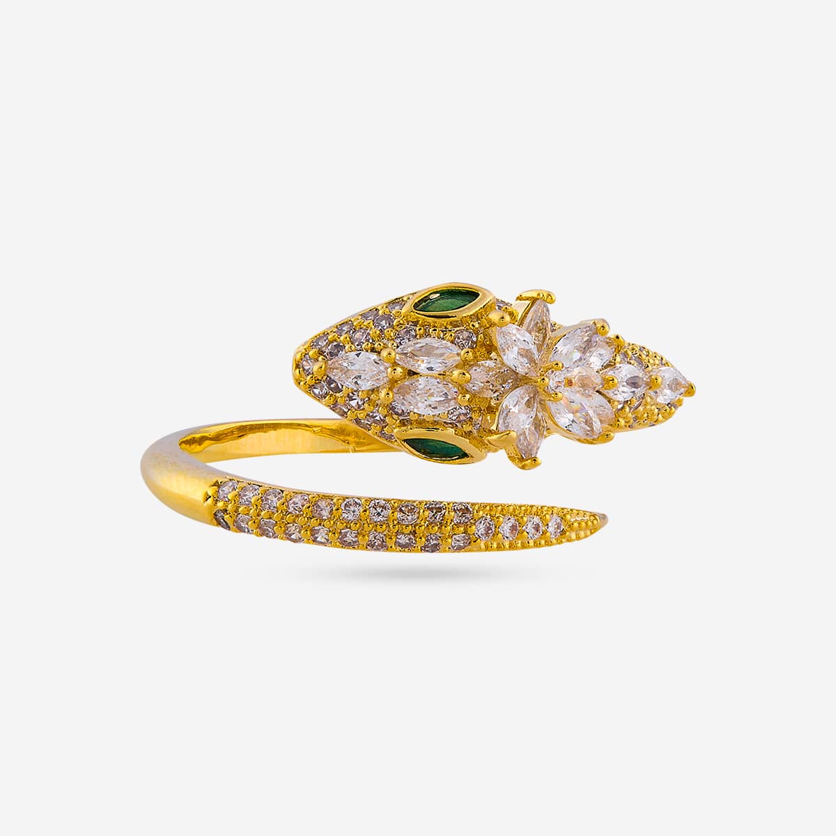 Trendy Zircon Finger Ring Trendy Finger Ring 203936