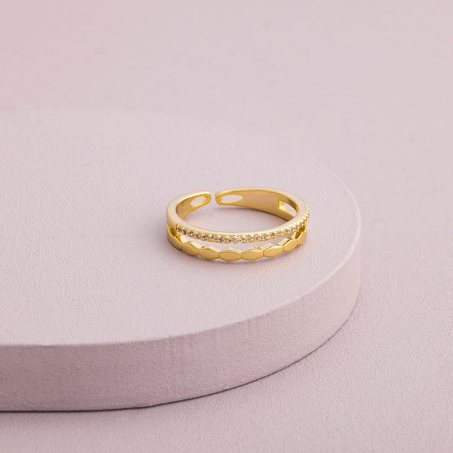 Trendy Zircon Finger Ring Trendy Finger Ring 203938