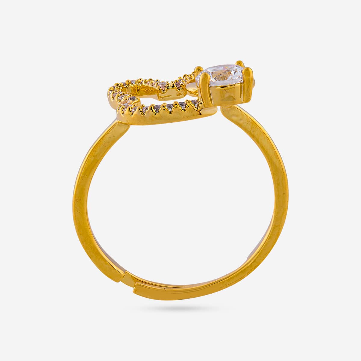 Trendy Zircon Finger Ring Trendy Finger Ring 203941