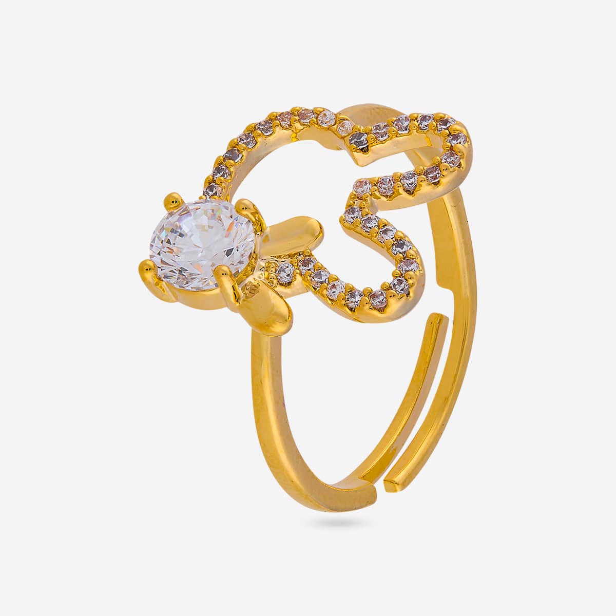 Trendy Zircon Finger Ring Trendy Finger Ring 203941