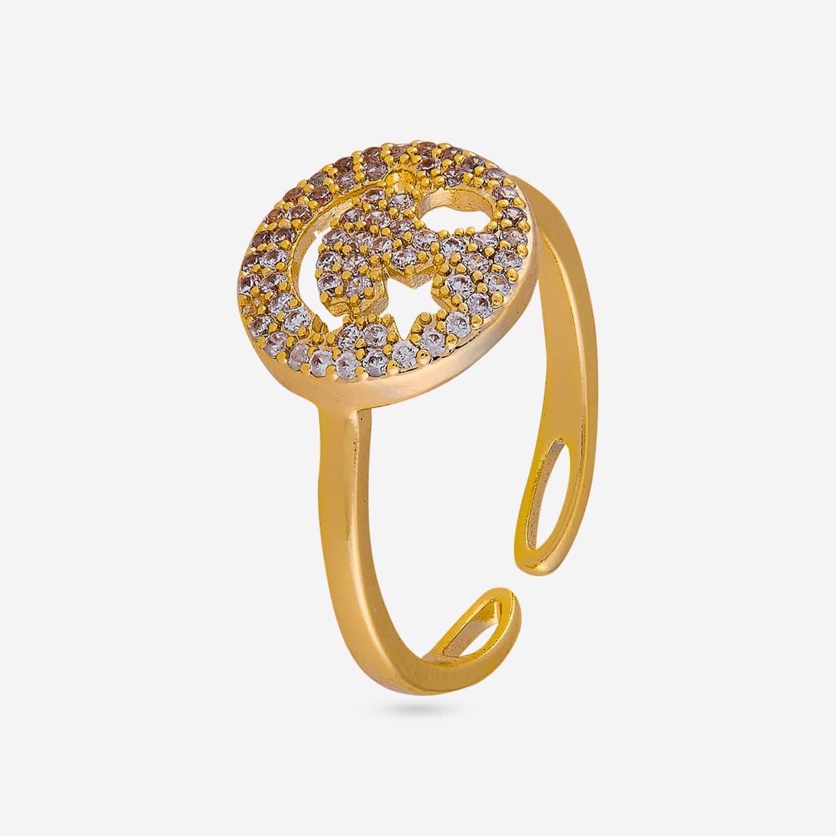 Trendy Zircon Finger Ring Trendy Finger Ring 203943