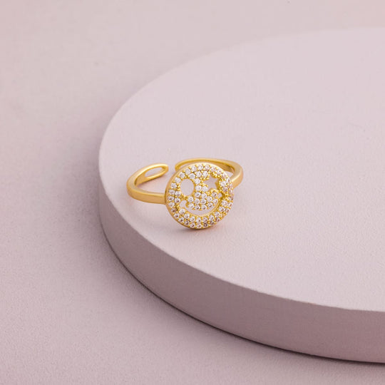 Trendy Zircon Finger Ring Trendy Finger Ring 203943