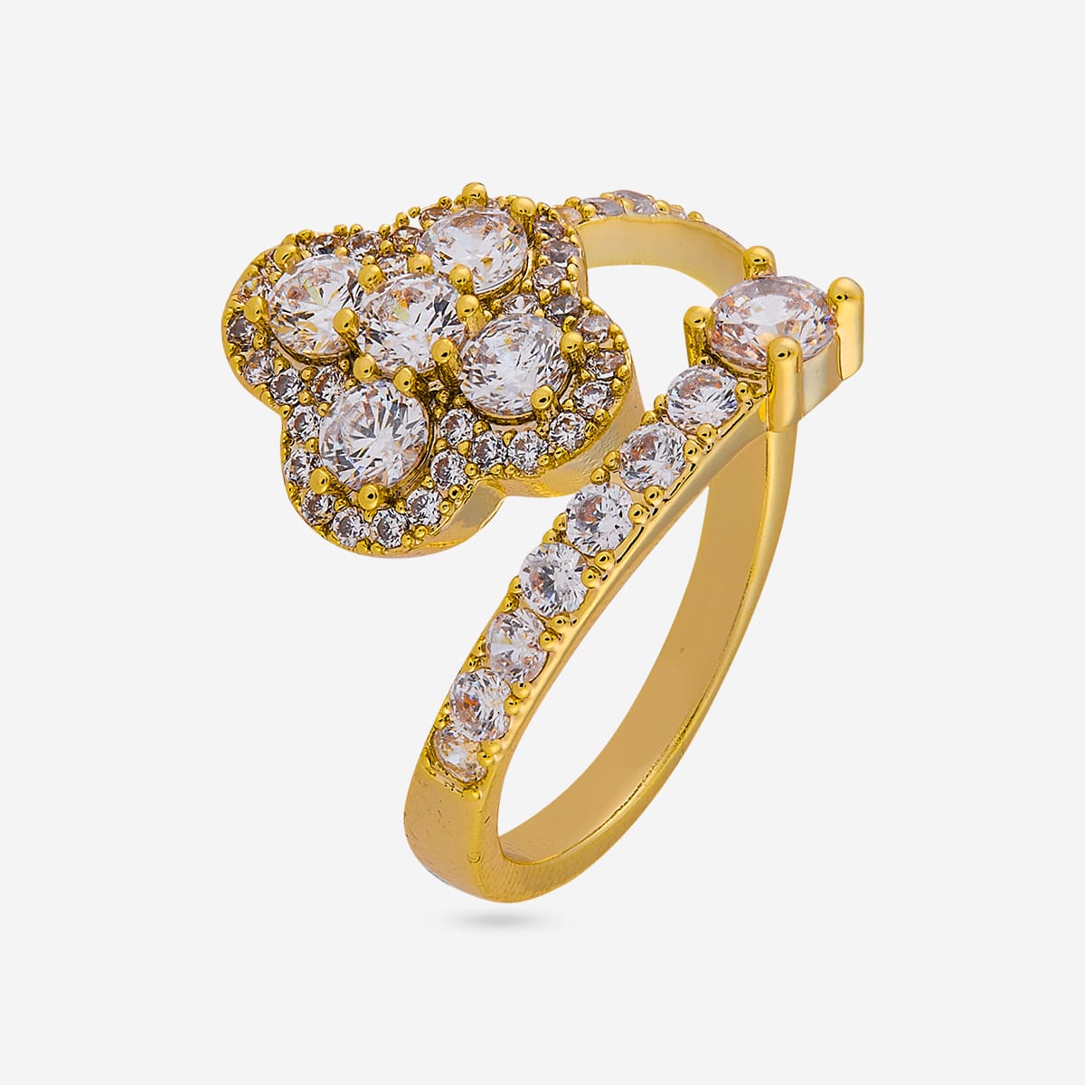 Trendy Zircon Finger Ring Trendy Finger Ring 203944