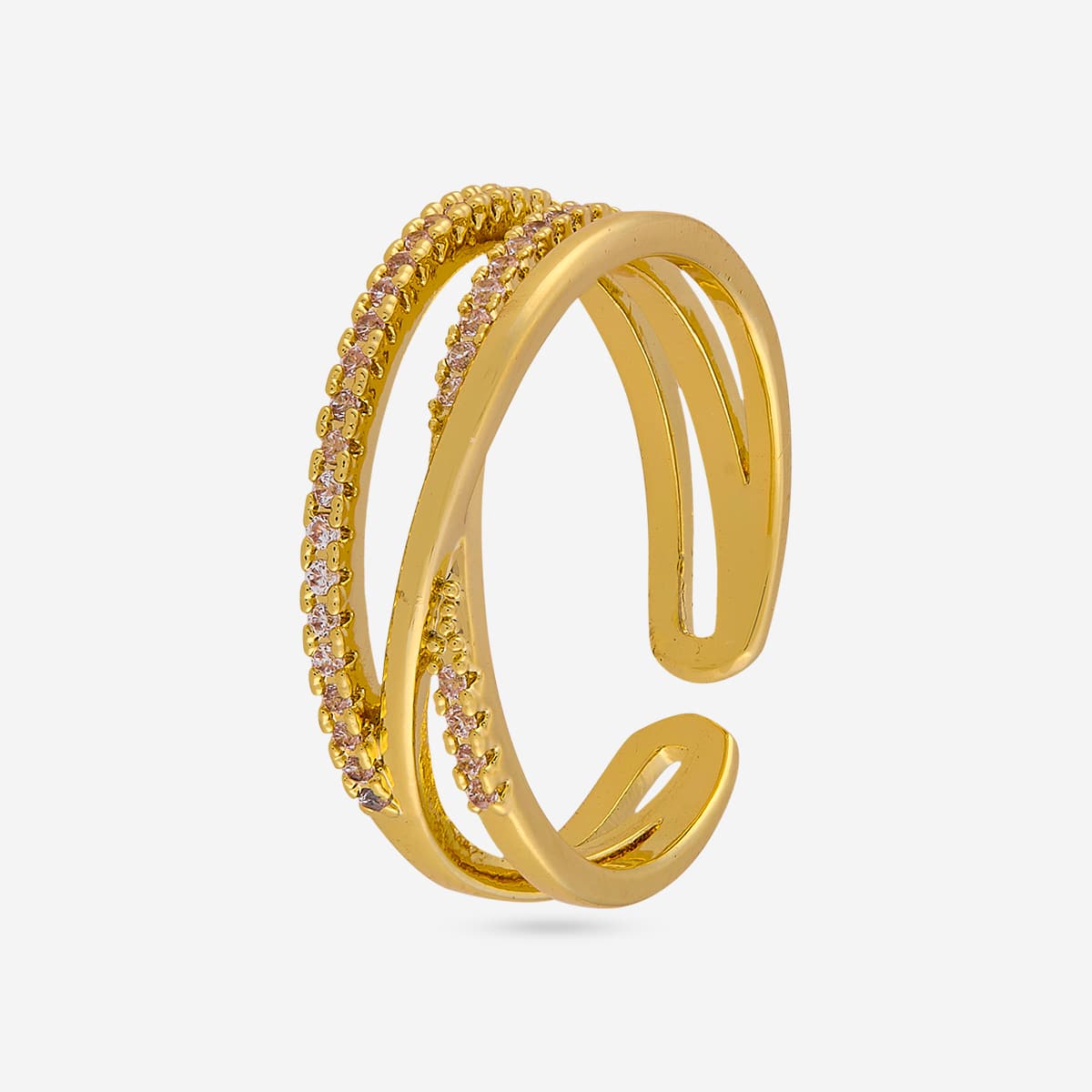 Trendy Zircon Finger Ring Trendy Finger Ring 203945