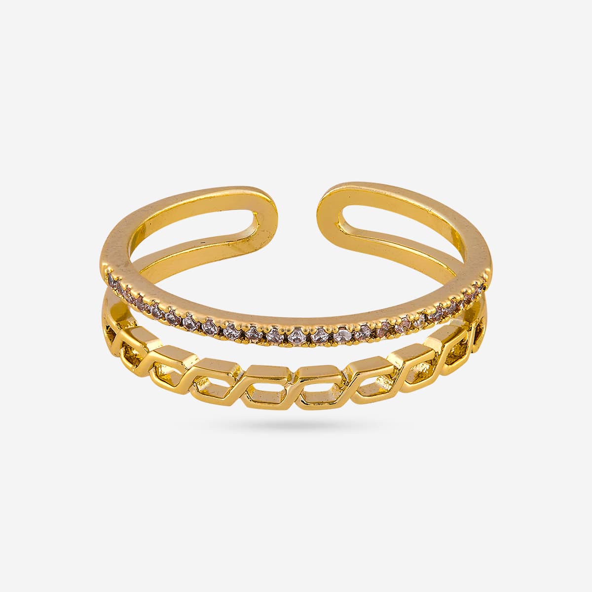 Trendy Zircon Finger Ring Trendy Finger Ring 203947