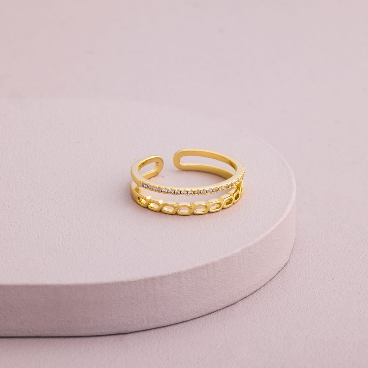 Trendy Zircon Finger Ring Trendy Finger Ring 203947
