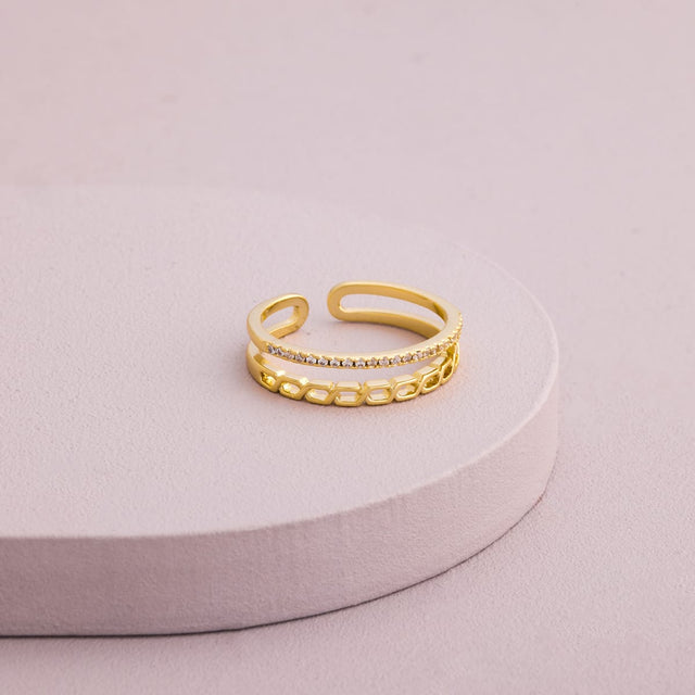 Trendy Zircon Finger Ring Trendy Finger Ring 203947