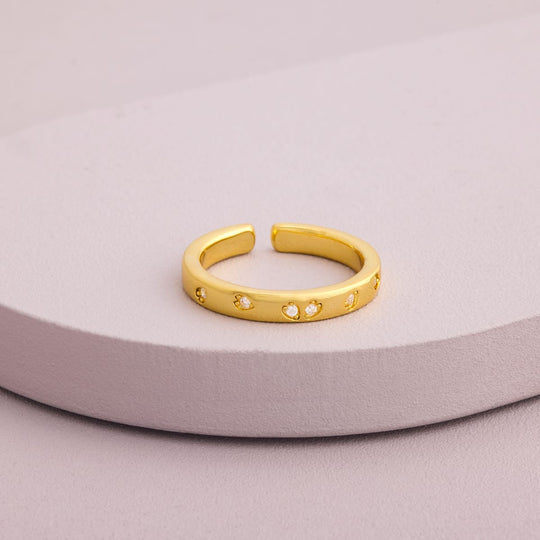 Trendy Zircon Finger Ring Trendy Finger Ring 203949