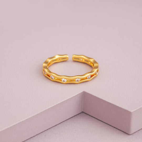 Trendy Zircon Finger Ring Trendy Finger Ring 203987