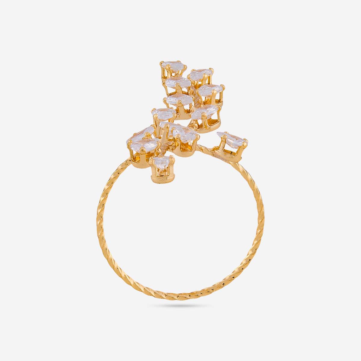 Trendy Zircon Finger Ring Trendy Finger Ring 204185