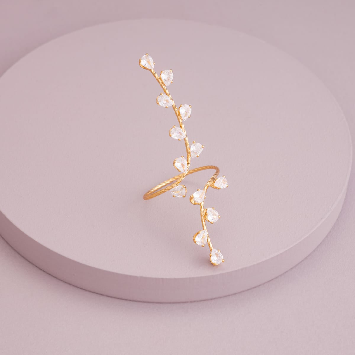 Trendy Zircon Finger Ring Trendy Finger Ring 204185