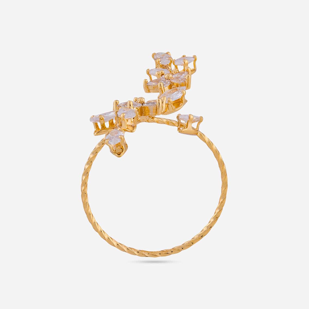 Trendy Zircon Finger Ring Trendy Finger Ring 204186