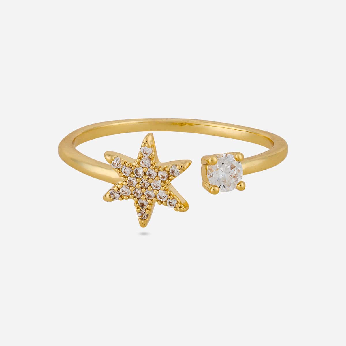 Trendy Zircon Finger Ring Trendy Finger Ring 206215