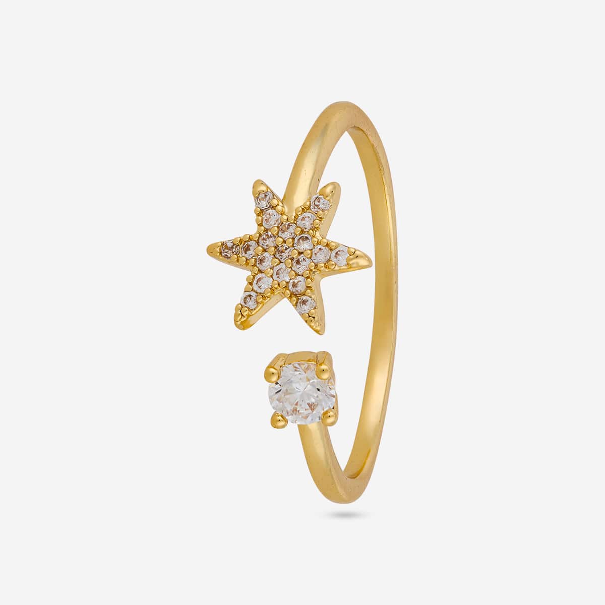 Trendy Zircon Finger Ring Trendy Finger Ring 206215