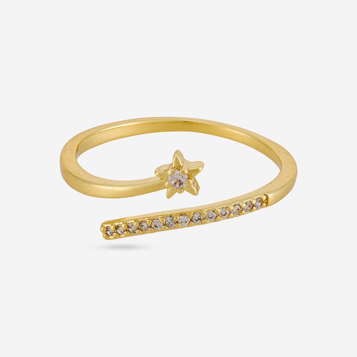 Trendy Zircon Finger Ring Trendy Finger Ring 206223
