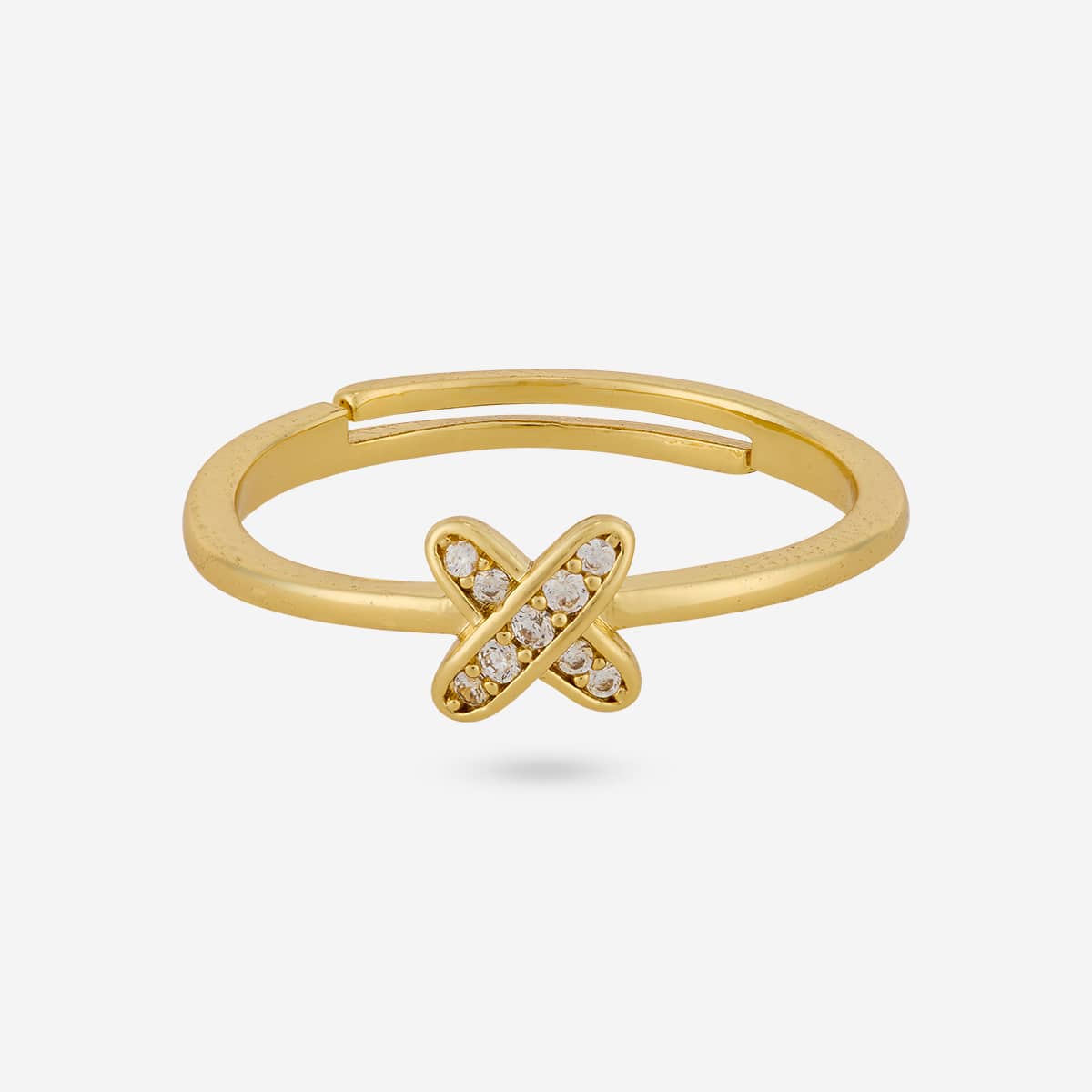 Trendy Zircon Finger Ring Trendy Finger Ring 206224
