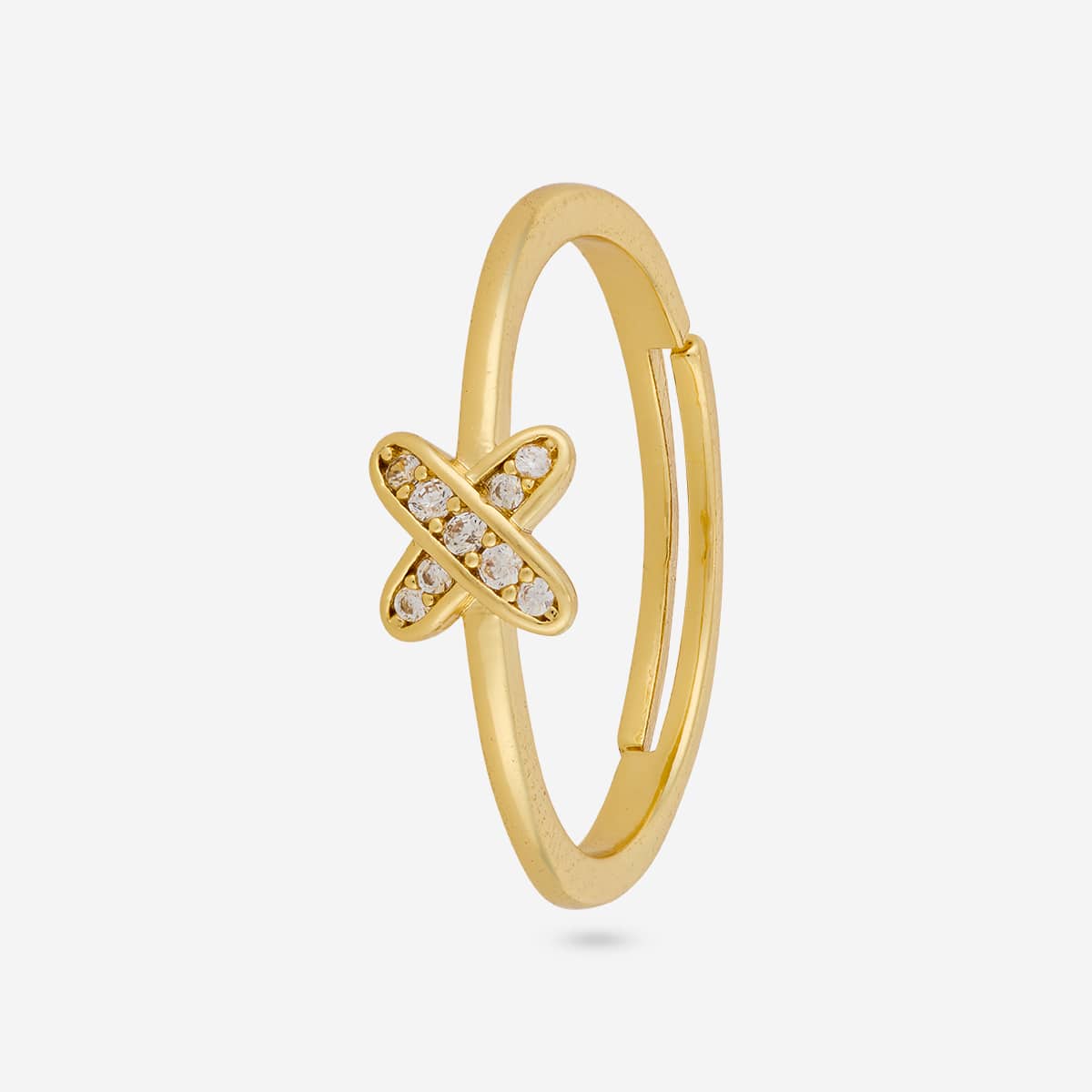 Trendy Zircon Finger Ring Trendy Finger Ring 206224