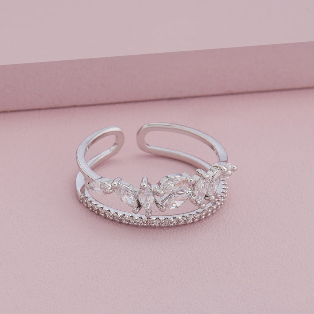 Trendy Zircon Finger Ring Trendy Finger Ring 132755