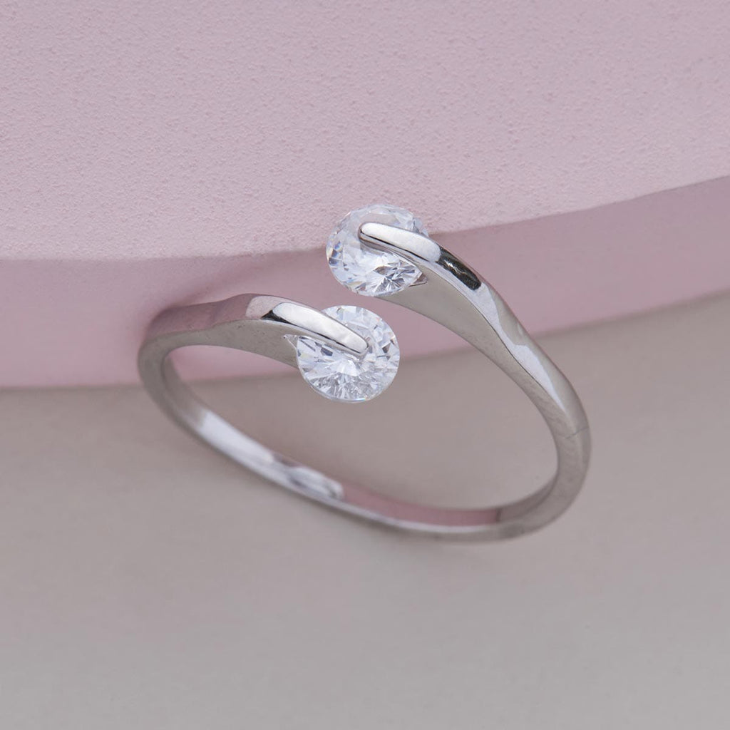 Trendy Zircon Finger Ring Trendy Finger Ring 138854