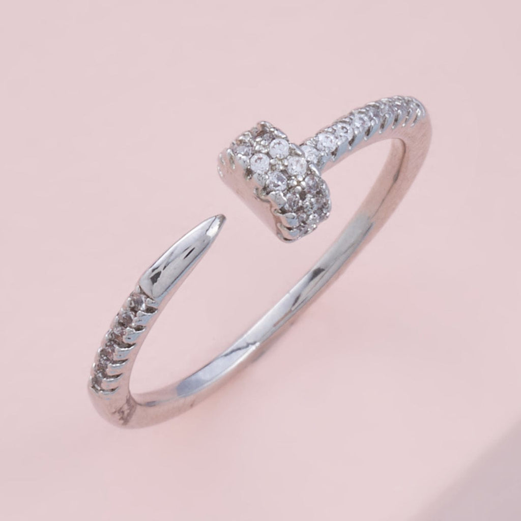 Trendy Zircon Finger Ring Trendy Finger Ring 154233