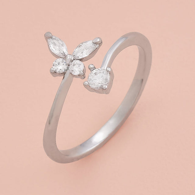 Trendy Zircon Finger Ring Trendy Finger Ring 166869