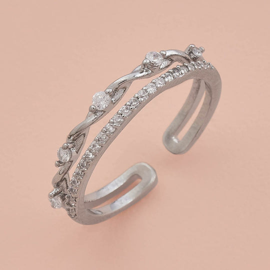 Trendy Zircon Finger Ring Trendy Finger Ring 171108