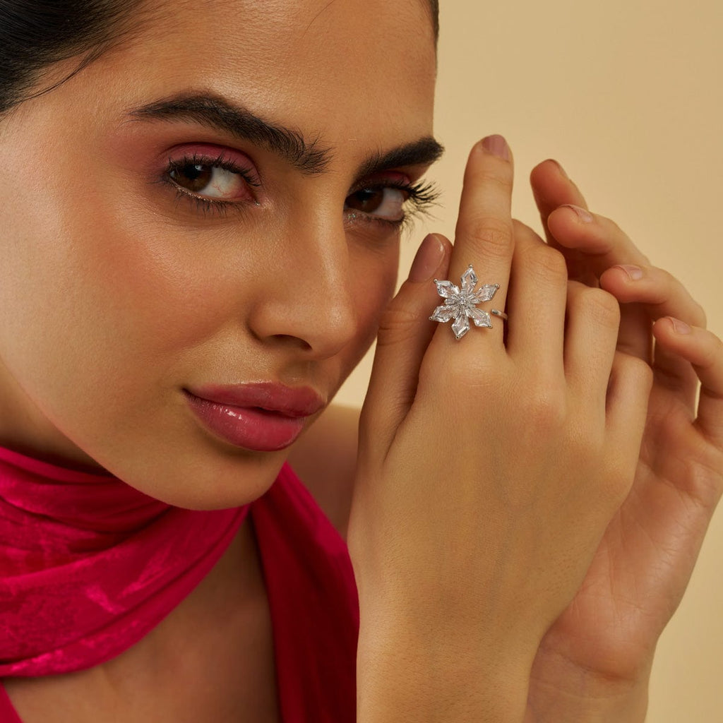 Trendy Zircon Finger Ring Trendy Finger Ring 179018