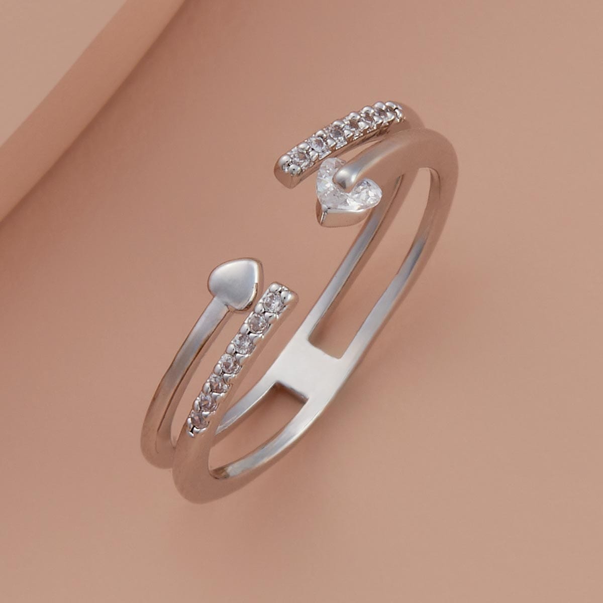 Trendy Zircon Finger Ring Trendy Finger Ring 184309