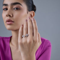 Trendy Zircon Finger Ring Trendy Finger Ring 184310
