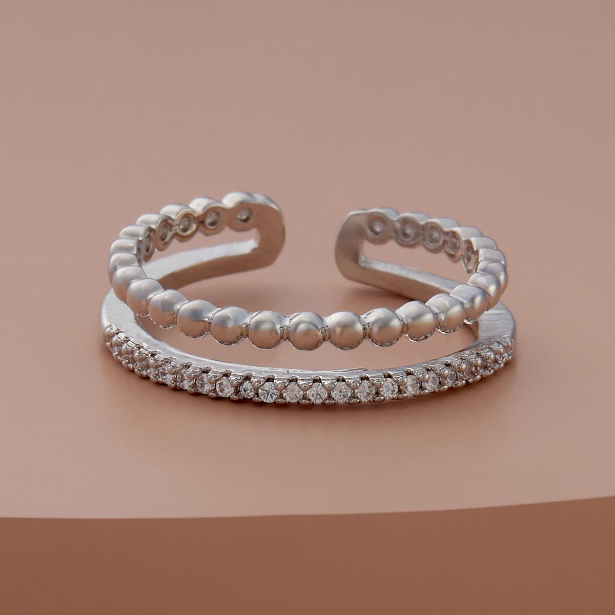 Trendy Zircon Finger Ring Trendy Finger Ring 184312