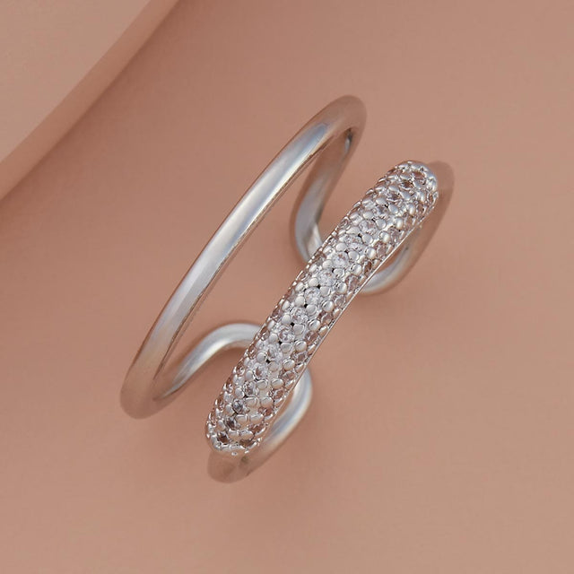 Trendy Zircon Finger Ring Trendy Finger Ring 184324