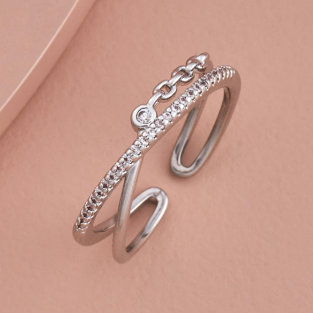 Trendy Zircon Finger Ring Trendy Finger Ring 184500