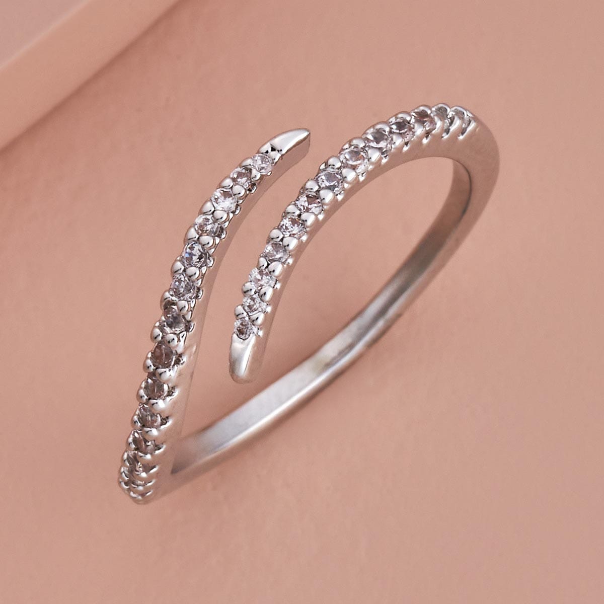 Trendy Zircon Finger Ring Trendy Finger Ring 184503