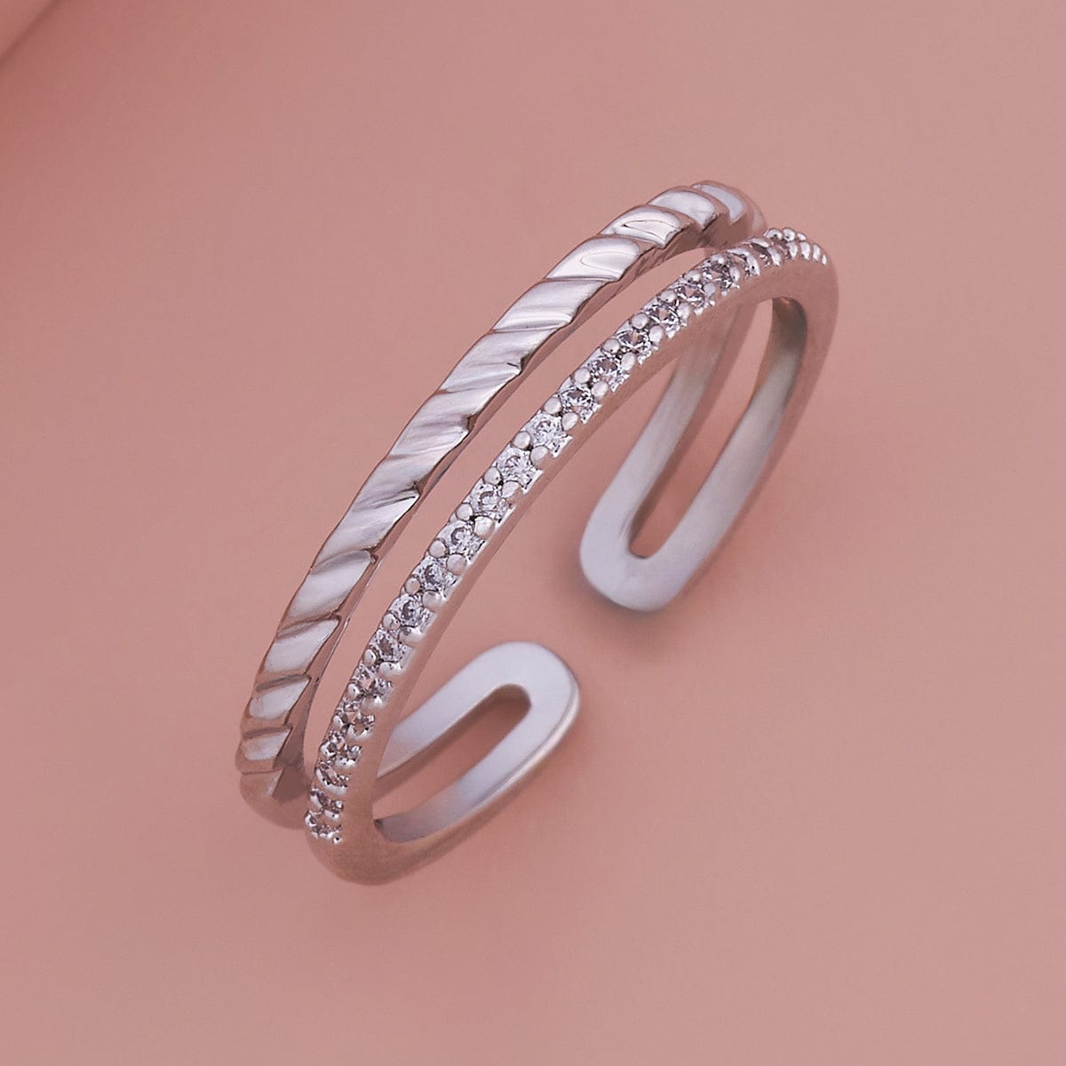 Trendy Zircon Finger Ring Trendy Finger Ring 185875