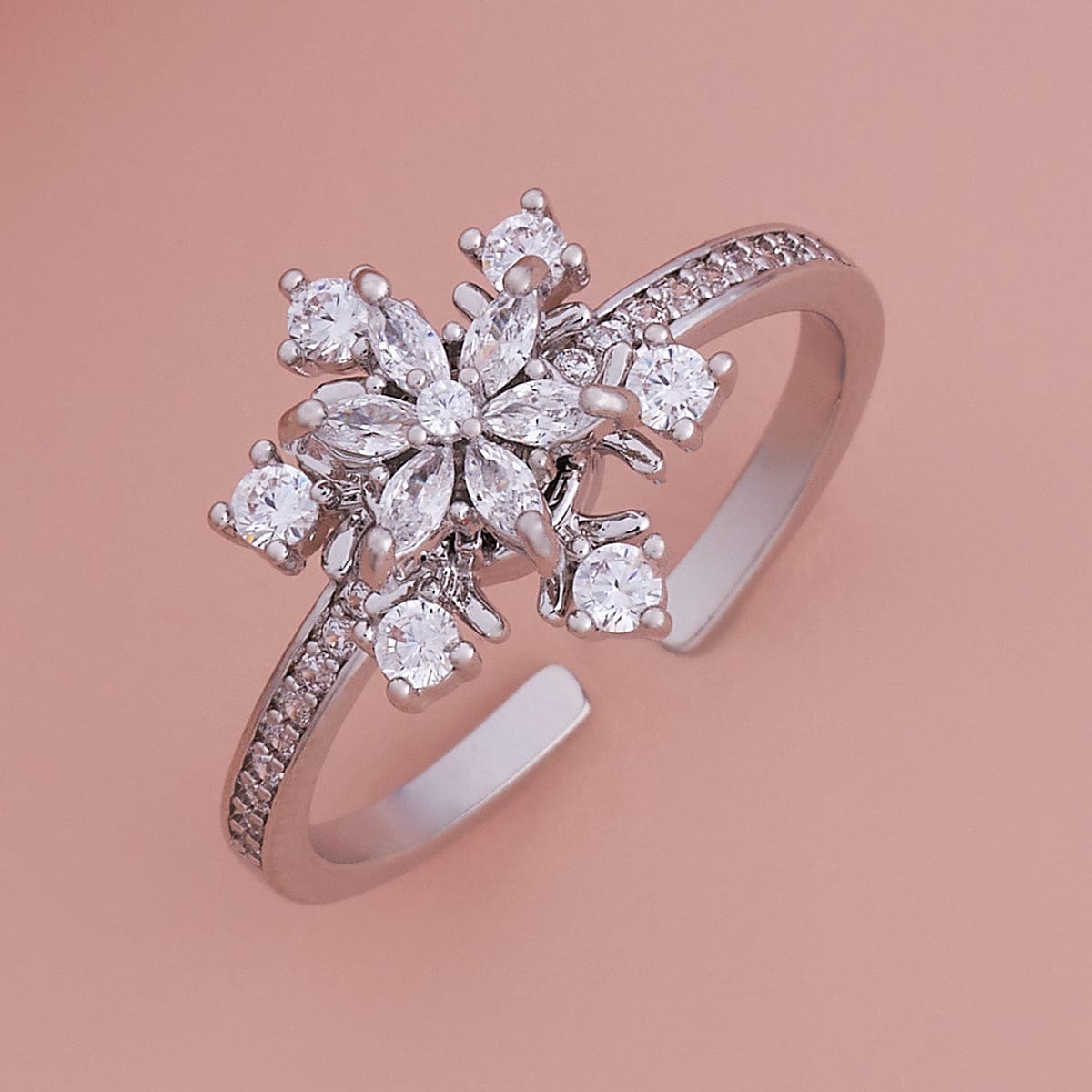 Trendy Zircon Finger Ring Trendy Finger Ring 185876