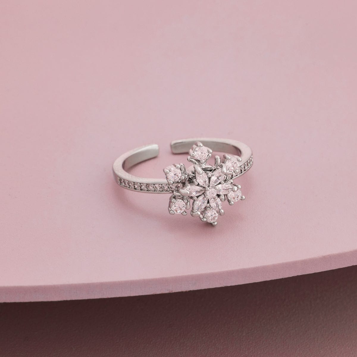 Trendy Zircon Finger Ring Trendy Finger Ring 186040